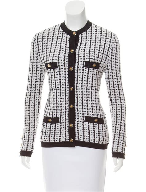 chanel style cardigan jacket|Chanel inspired cardigans for women.